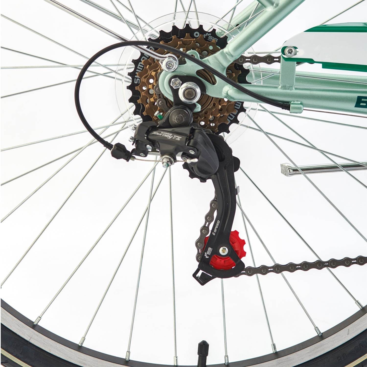 BICICLETA BIANCHI STREET 26 LADY VERDE CLARO