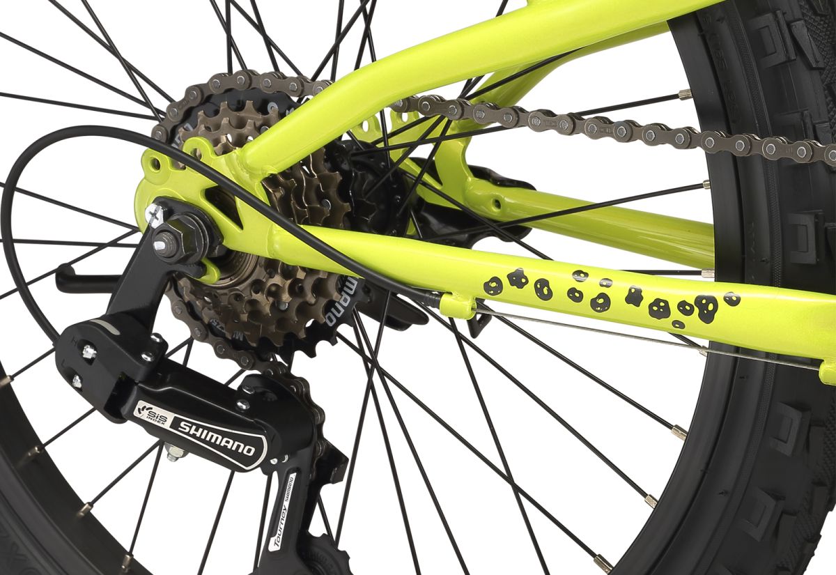 Bicicleta Infantil Oxford Drako Doble Suspensión Aro 20 Negro/Verde 2024