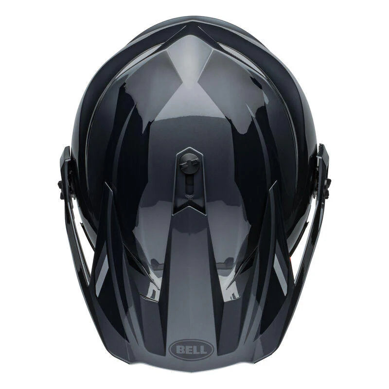 Casco Moto Calle Bell MX-9 Adventure Mips Alpine Gris Carbon