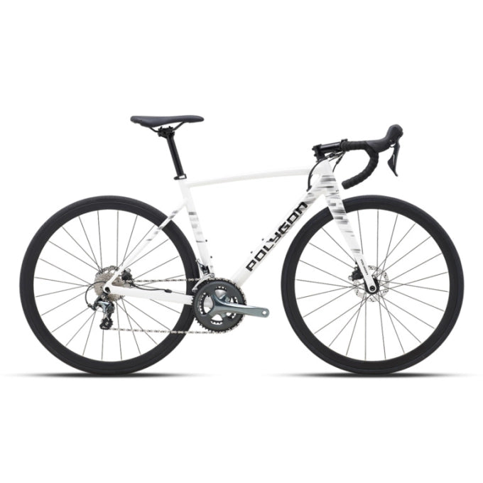 Polygon Bicicleta Ruta Strattos S4D WHITE/BLK
