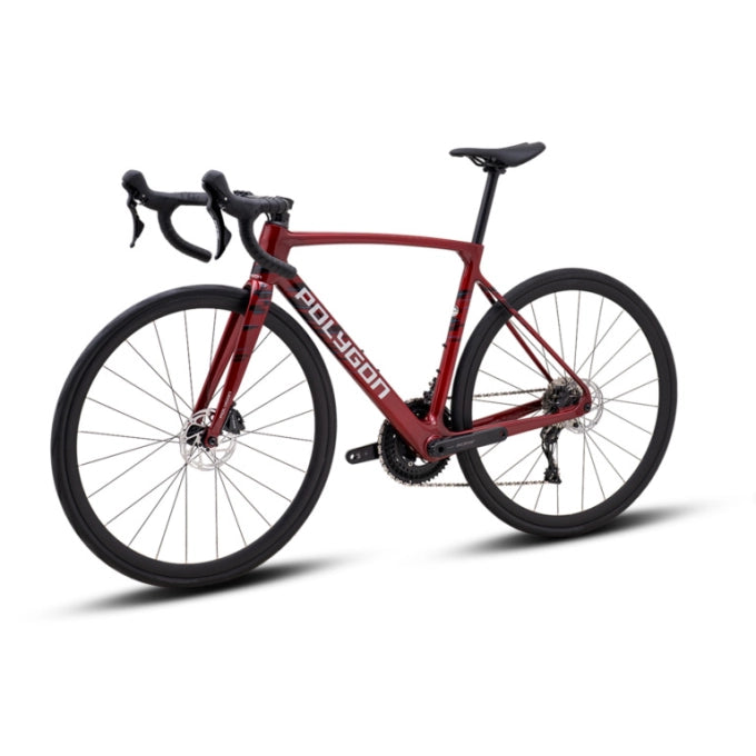 Polygon Bicicleta Ruta Strattos S7D Rojo/Negro