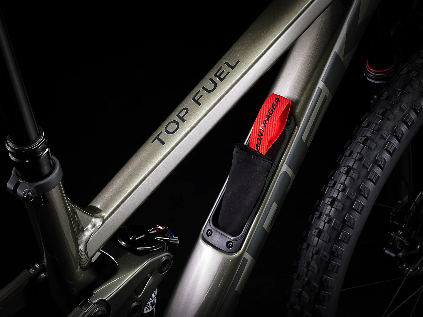 Trek Bicicleta Top Fuel 8 XT Gris - Rideshop