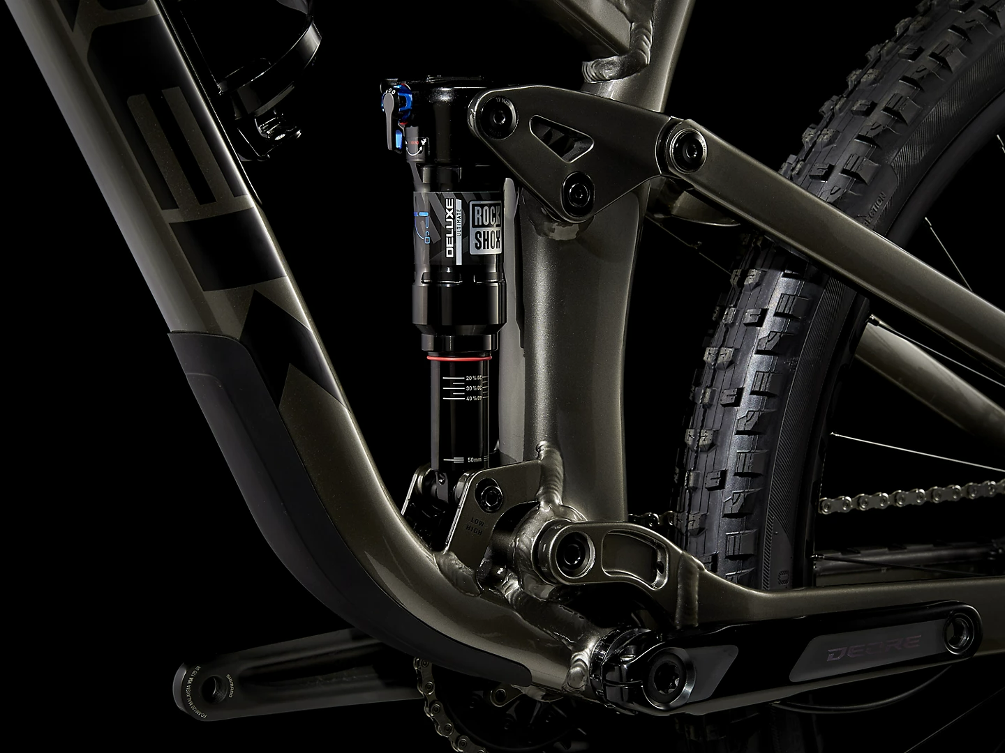 Trek Bicicleta Top Fuel 8 XT Gris - Rideshop