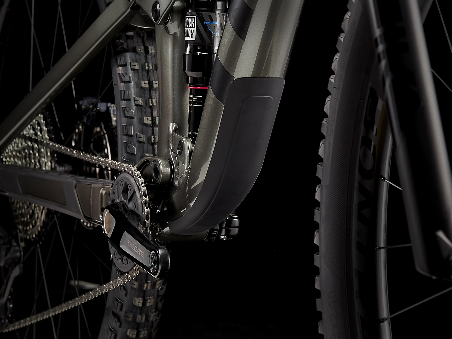 Trek Bicicleta Top Fuel 8 XT Gris - Rideshop