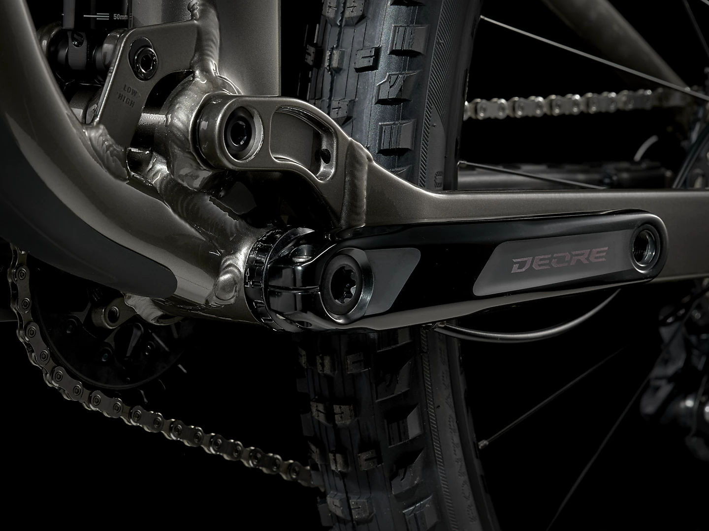 Trek Bicicleta Top Fuel 8 XT Gris - Rideshop