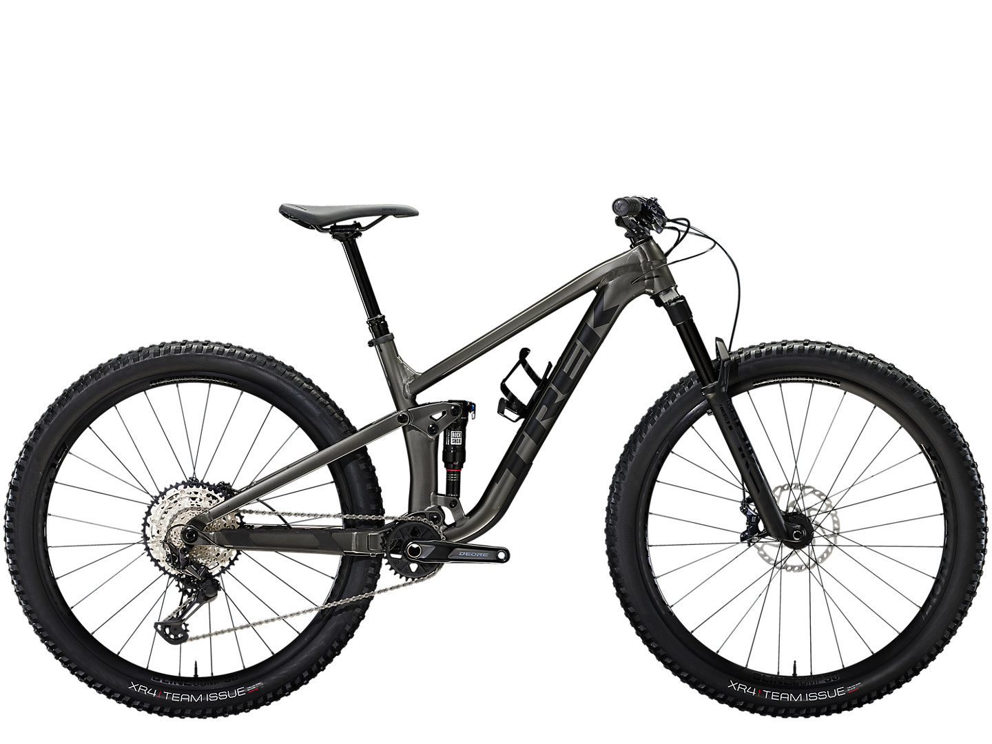 Trek Bicicleta Top Fuel 8 XT Gris - Rideshop