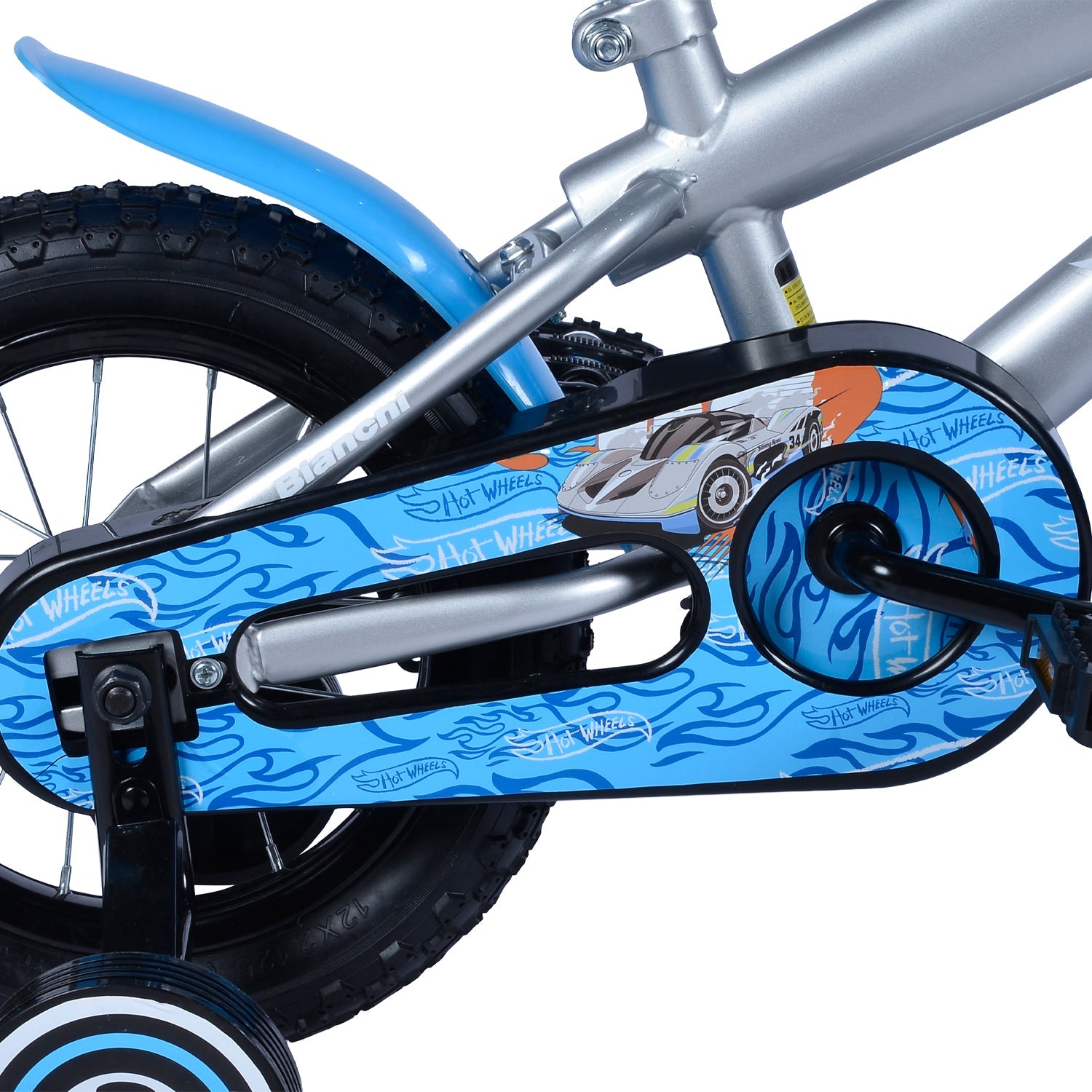BICICLETA HOTWHEELS 12 PLATA