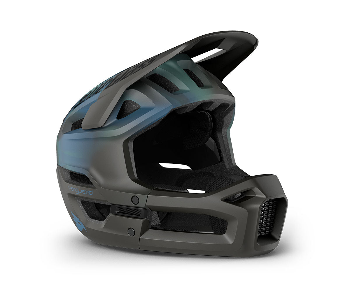 Casco Bluegrass INTOX Deportivo - Negro/rojo, Talla M, Diseño Ergonómico Y Acolchado Cómodo