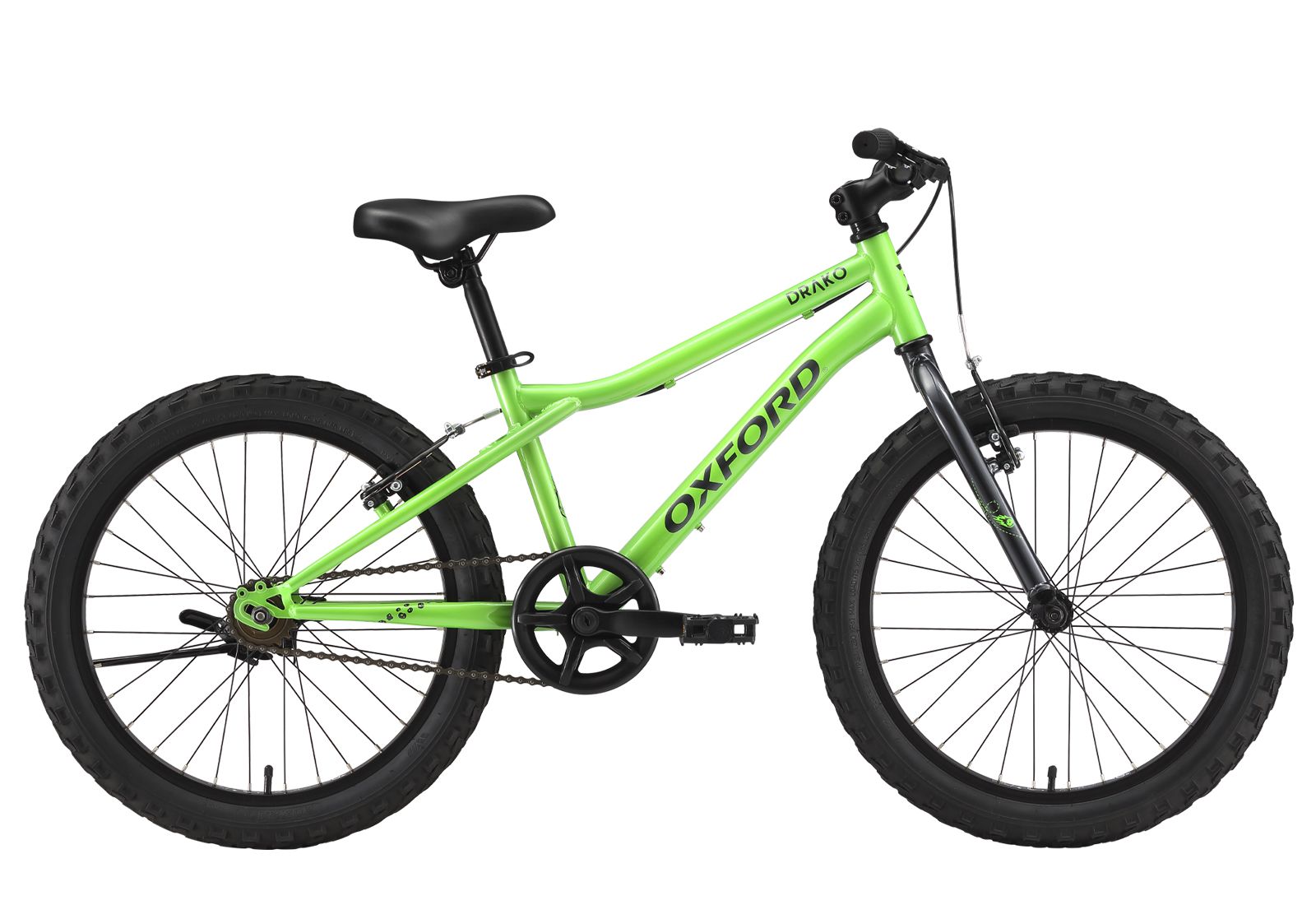 Bicicleta Infantil Oxford Drako Aro 20 Verde My2025