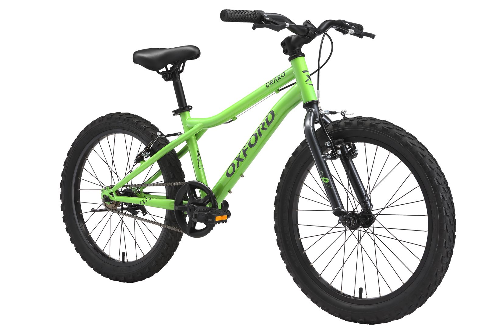 Bicicleta Infantil Oxford Drako Aro 20 Verde My2025