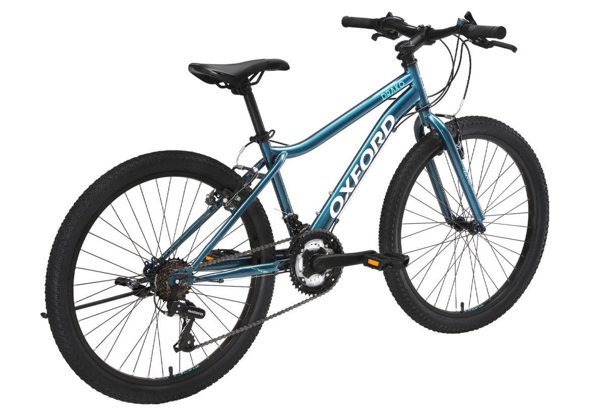 Bicicleta Infantil Oxford Drako Aro 24 Petróleo