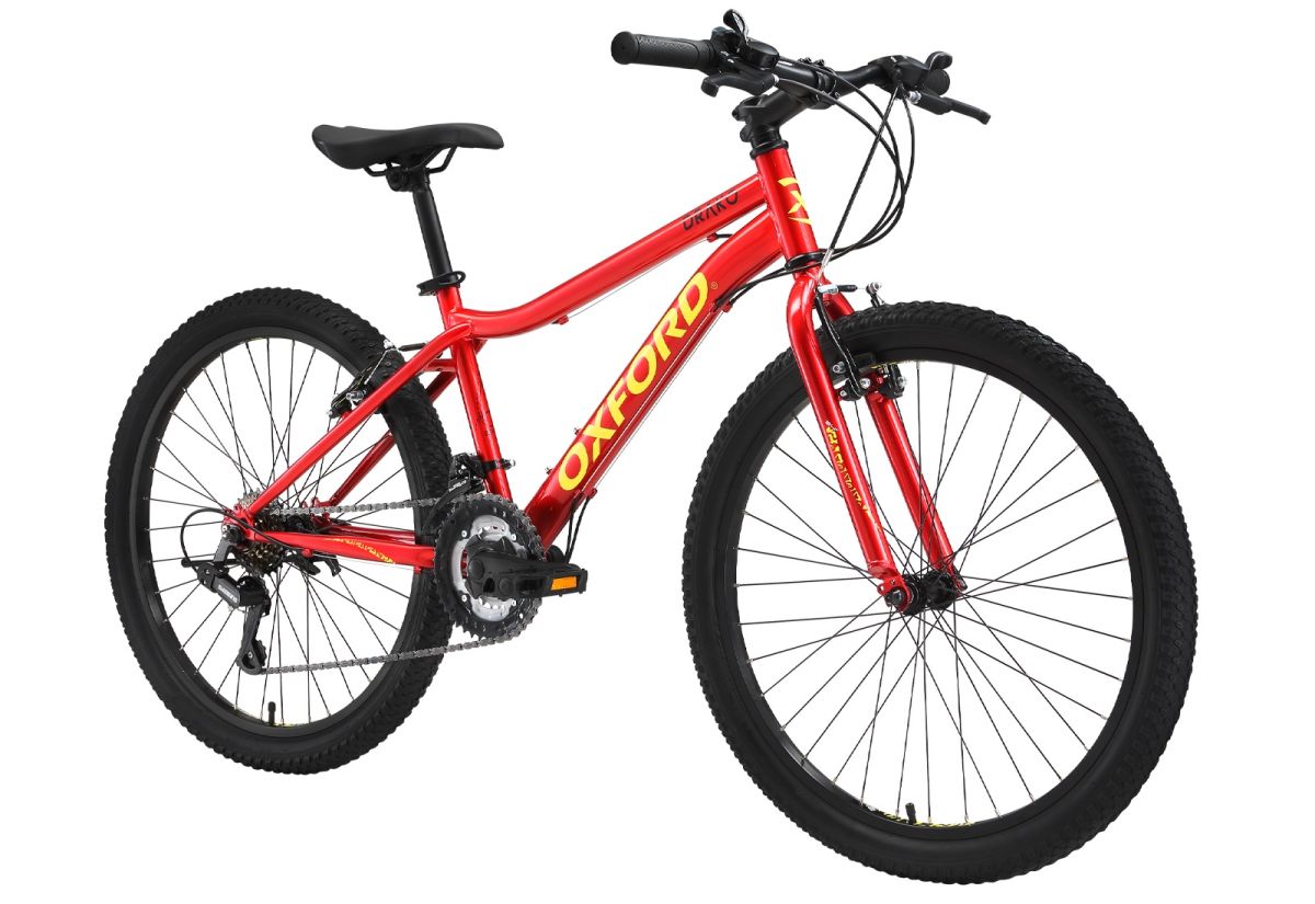 Bicicleta Infantil Oxford Drako Aro 24 Rojo