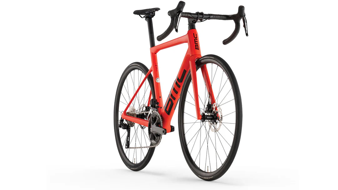 Bicicleta de Ruta BMC Teammachine SLR 01 THREE Shimano 105 Di2 Neon Red
