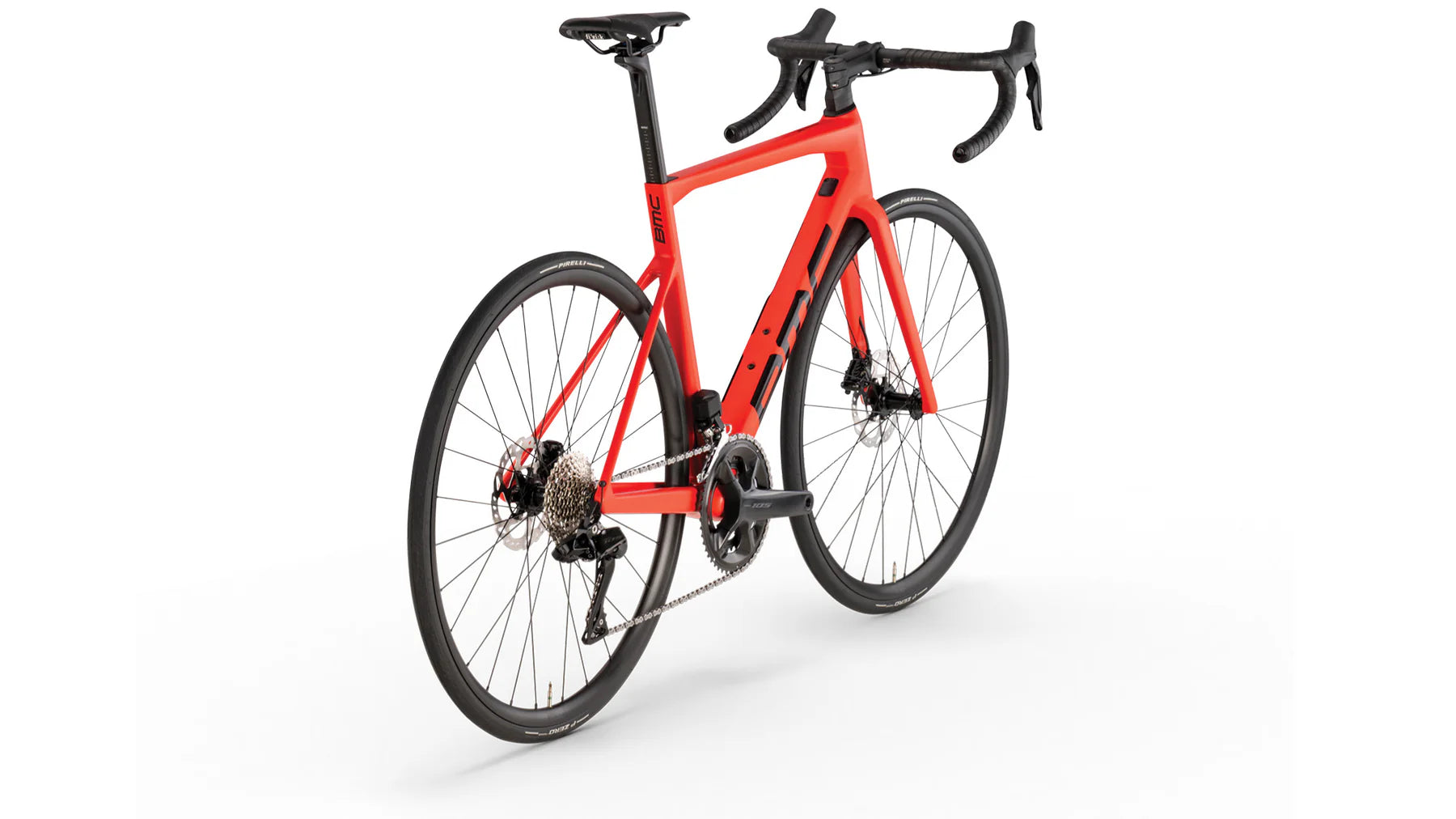Bicicleta de Ruta BMC Teammachine SLR 01 THREE Shimano 105 Di2 Neon Red