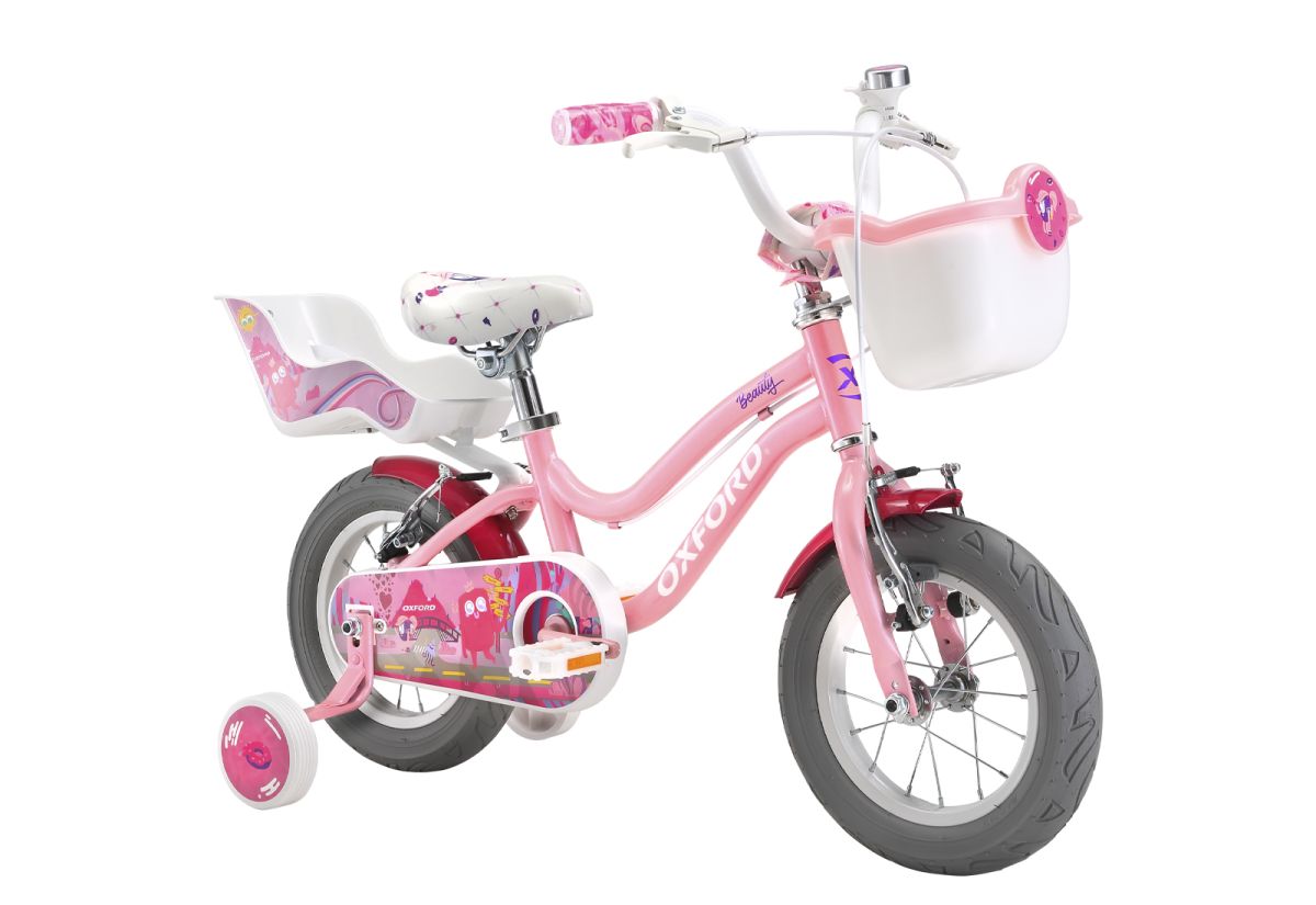 Oxford Bicicleta Infantil Beauty Aro 12 Rosado