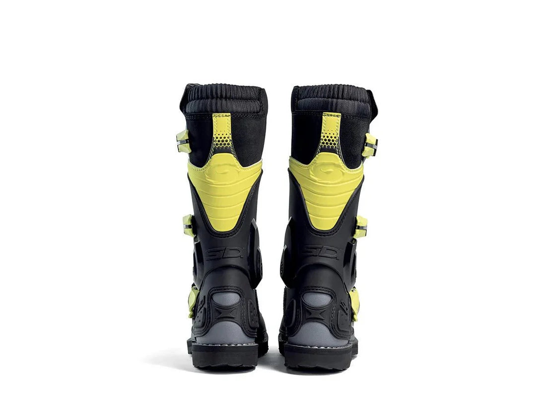 Bota de Moto Sidi Flame Black Lime Gray