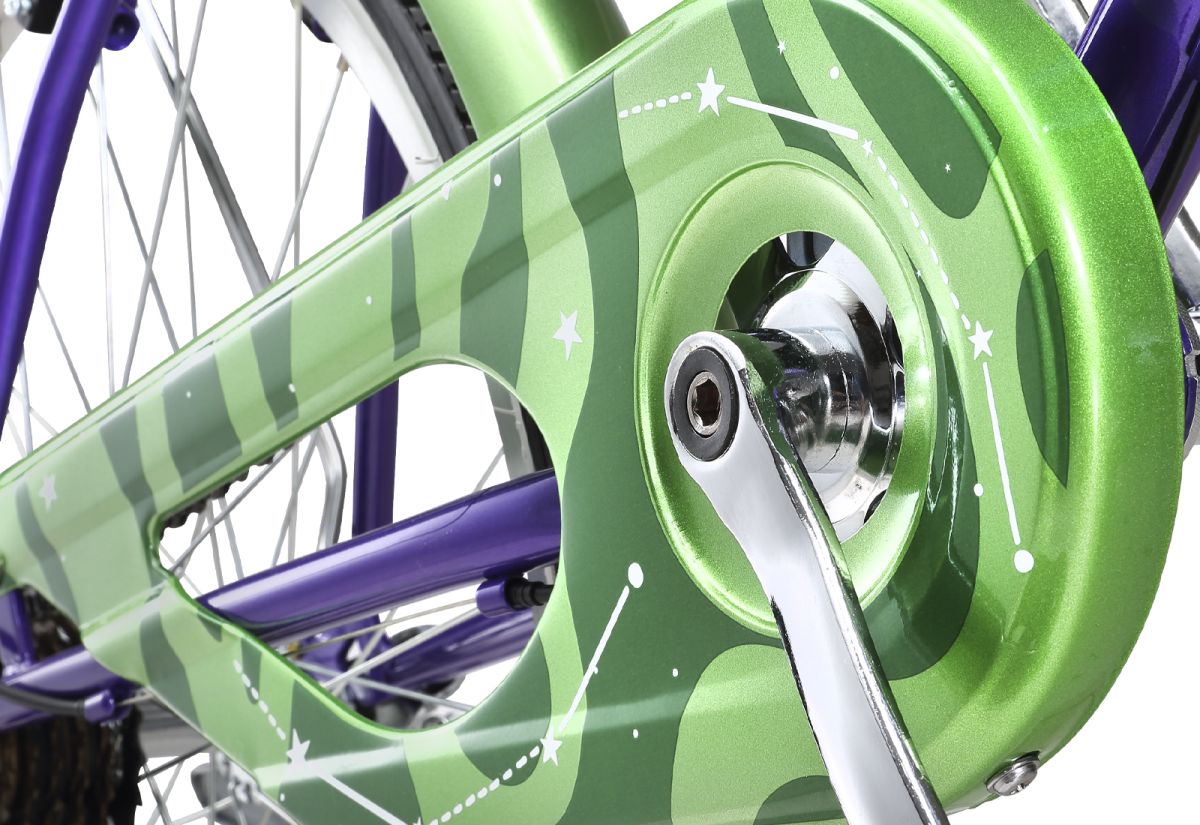 Bicicleta Infantil Oxford Cyclotour 24 6V Morado