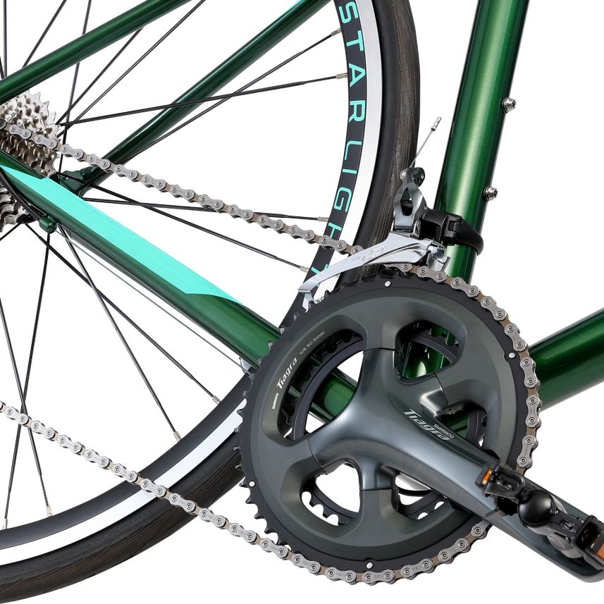 Bicicleta Ruta Oxford Starlight 5 Aro 700 Verde