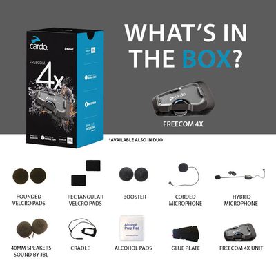 Cardo Freecom 4X Intercomunicador Motos - Rideshop