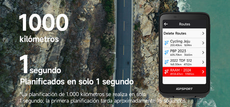 Ciclocomputador iGPSPORT BiNavi Pantalla Táctil