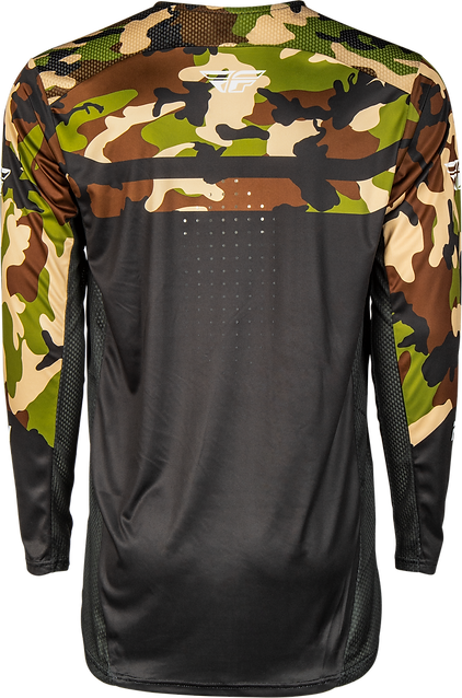 Jersey MTB Fly Racing Rayce Negro/Camo 2025