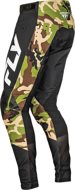 Pantalones MTB Fly Racing Rayce Negro/Camo 2025