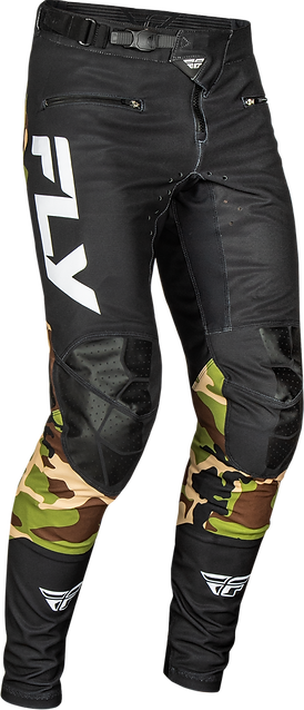 Pantalones MTB Fly Racing Rayce Negro/Camo 2025