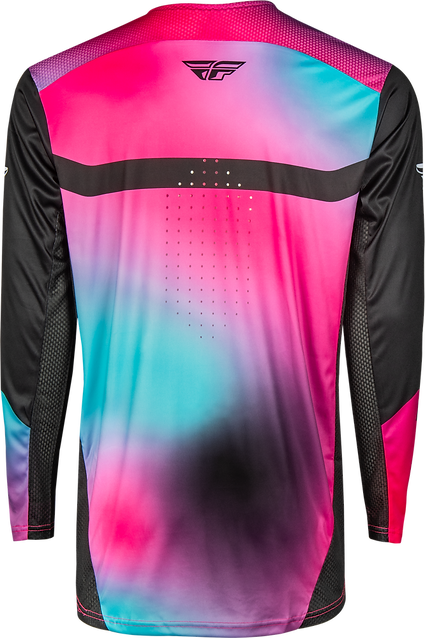 Jersey MTB Fly Racing Rayce Fucsia/Negro/Teal 2025