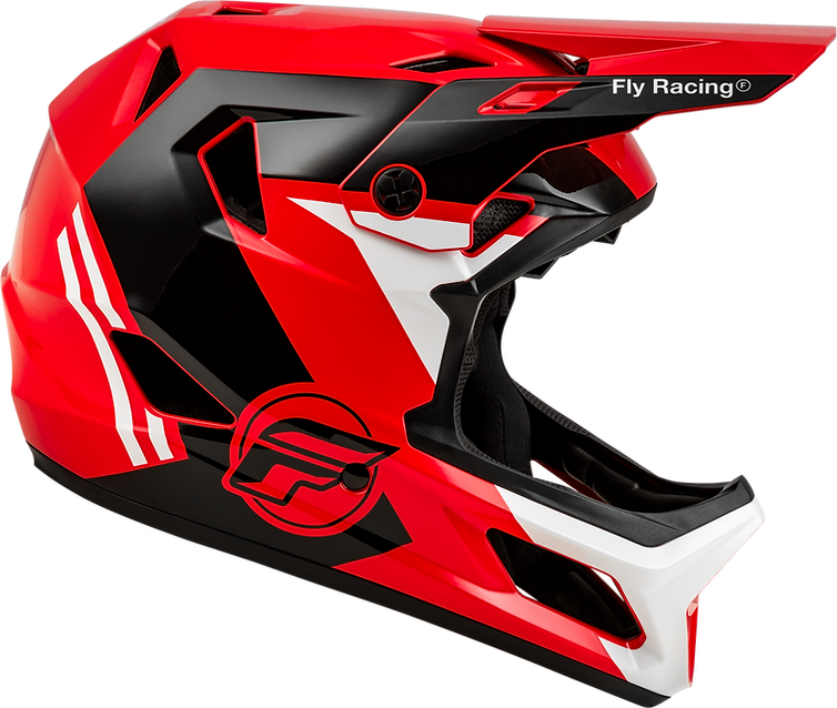 Casco Bicicleta Fly Racing Rayce Rojo/Negro 2025