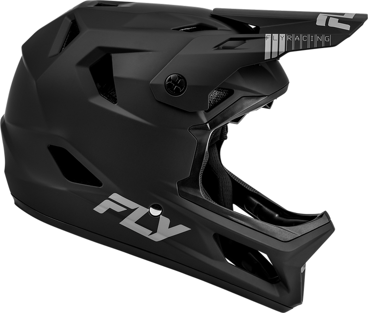 Casco Bicicleta Fly Racing Rayce Negro Mate 2025