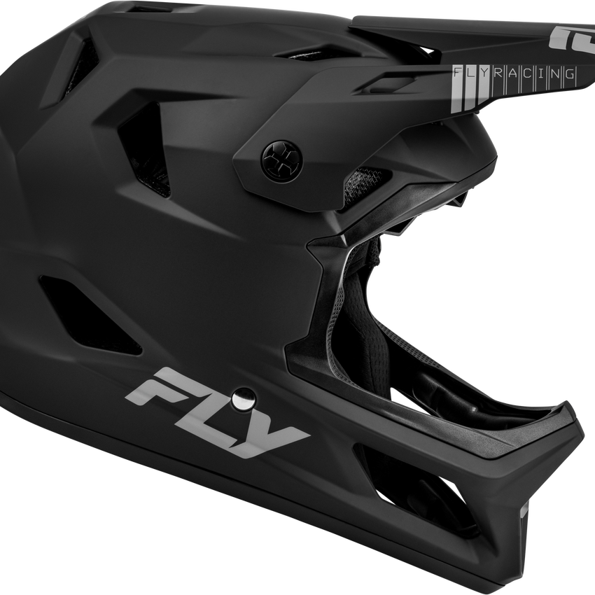 Casco de Bicicleta Fly Racing Rayce 2025 Niño Matte Black - Rideshop