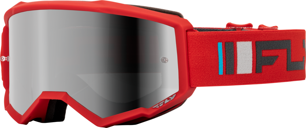 Antiparras Zone Fly Racing Rojo/Grafito 2025