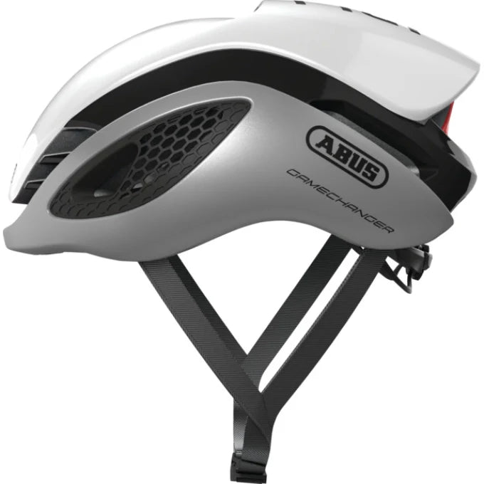 Casco Bicicleta Adulto Abus GAMECHANGER Plata Brillante