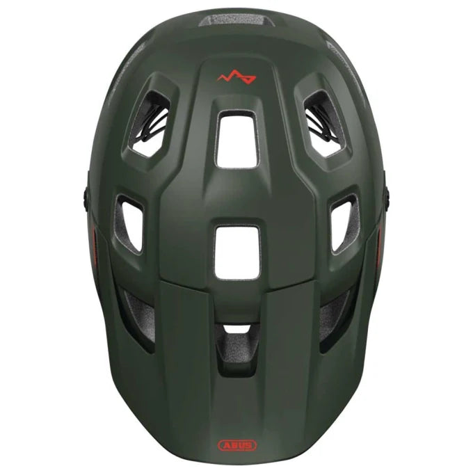 Casco Bicicleta Adulto Abus MODROP Verde Pino