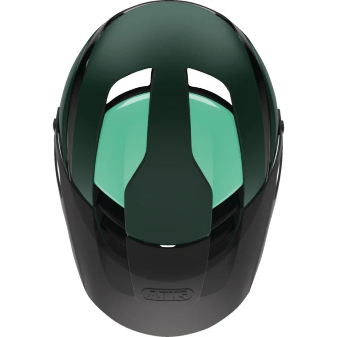 Casco Bicicleta Adulto Abus MONTRAILER Verde Smar