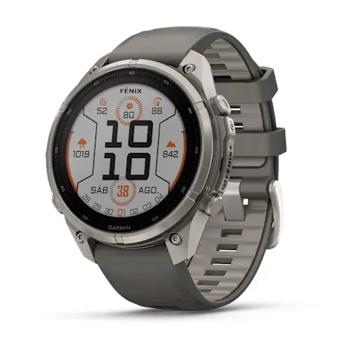 Smart Watch Garmin Fénix 9 Pro 47mm Solar Silver Gray