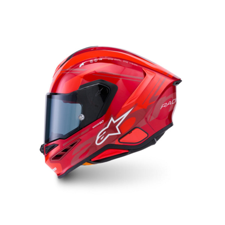 Casco Moto Alpinestar S-R7 A-Core Rojo Brillante