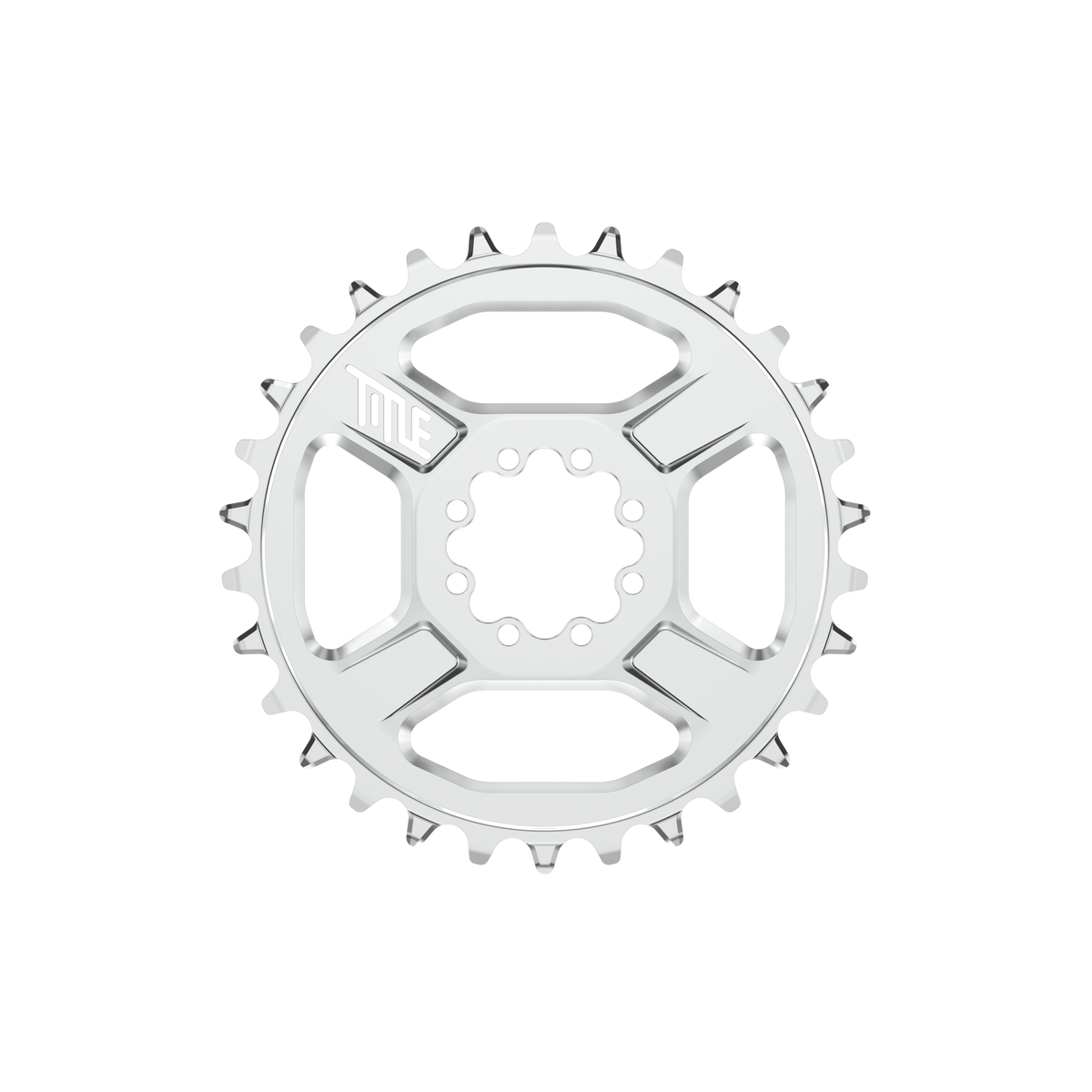 Plato Title CR1 8-Bolt de aluminio 7075 T6