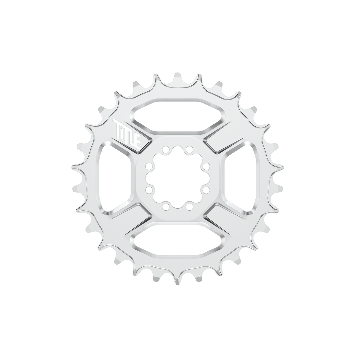 Plato Title CR1 8-Bolt de aluminio 7075 T6