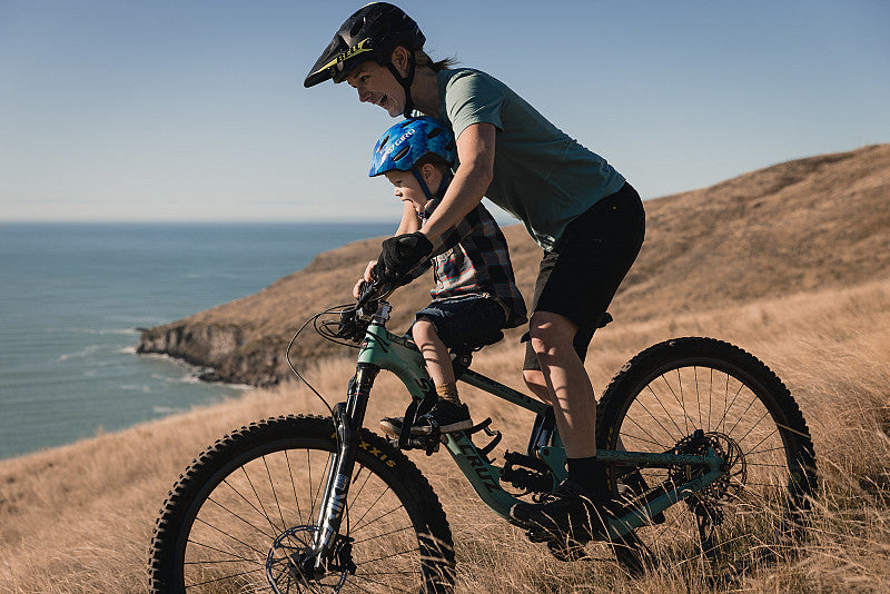 Combo Silla para Niños de Bicicleta Shotgun 2.0