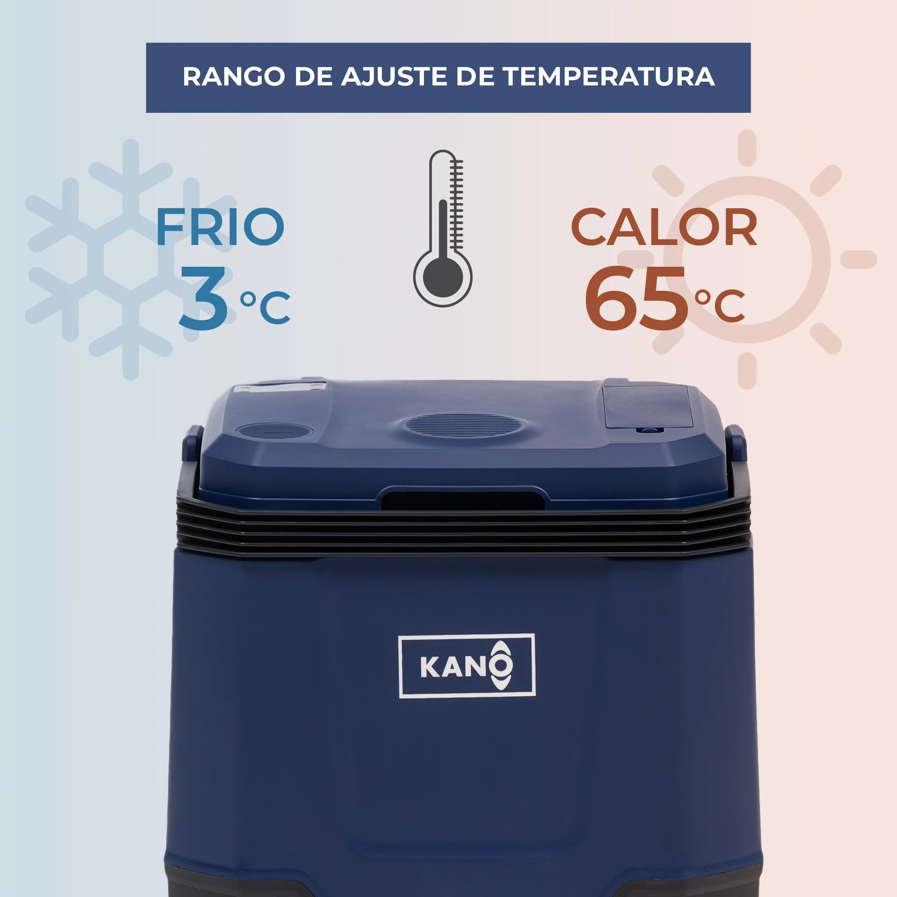 Cooler Eléctrico Queulat Azul