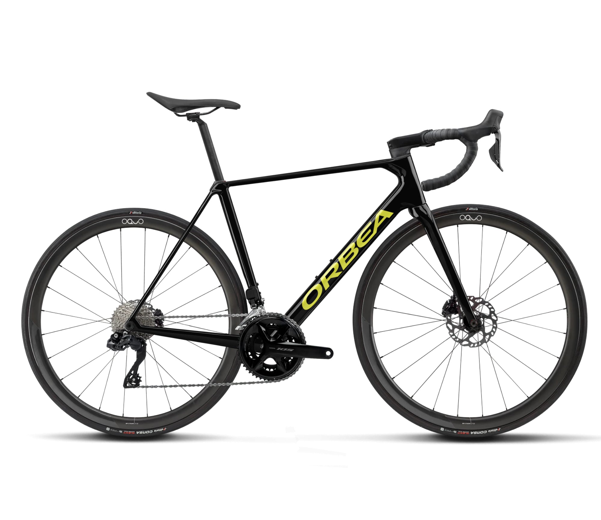 Bicicleta Ruta Orbea ORCA M35i Negro/Amarillo
