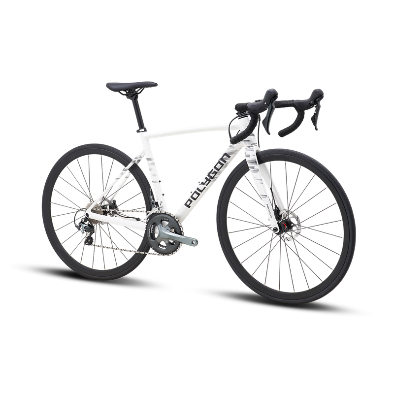 Polygon Bicicleta Ruta Strattos S4D WHITE/BLK - Tiagra 10v