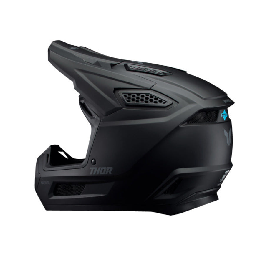 Casco Moto Thor Fleet Blackout Negro Matte