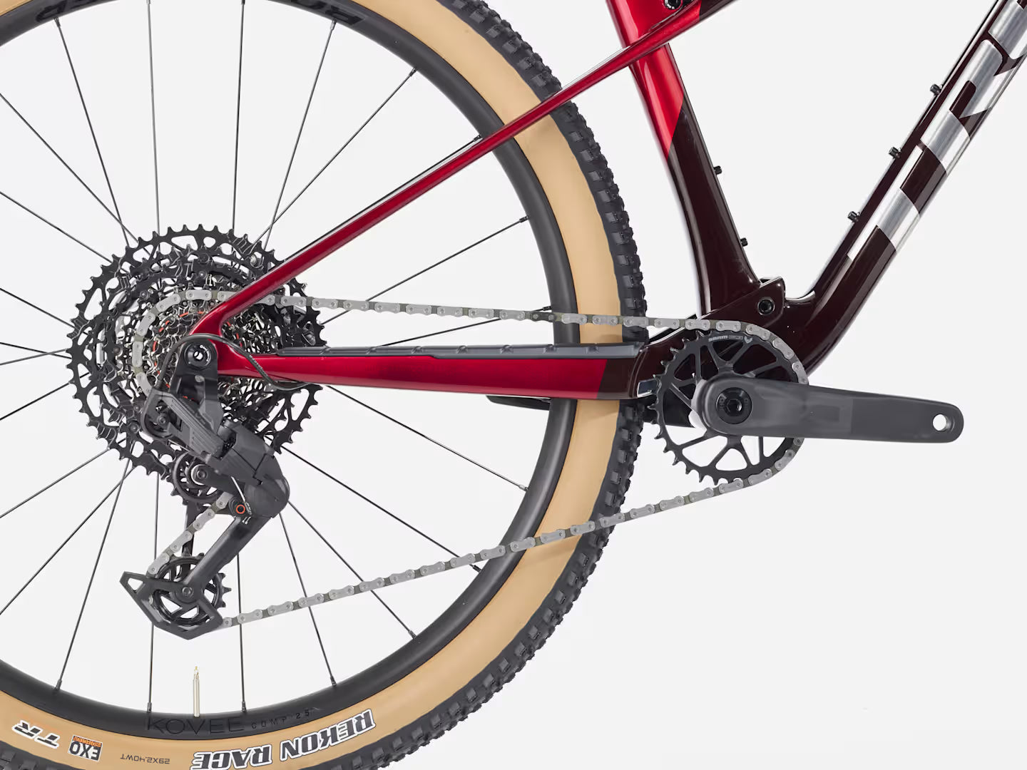 Bicicleta XC Trek Supercaliber SL 9.6 Gen 2 Roja