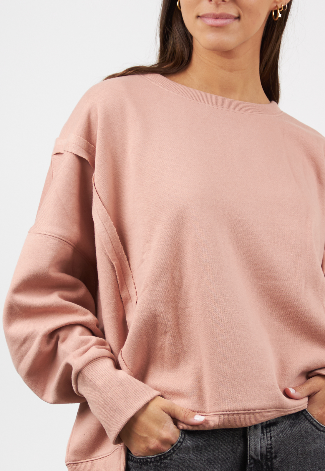 Poleron Rosado Mujer Coast