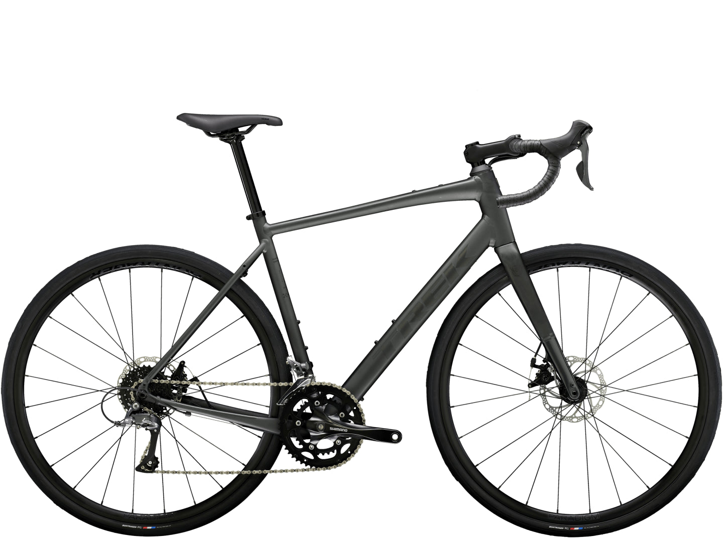 Bicicleta Ruta Trek Domane AL 2 Gris Oscuro 4ta Gen
