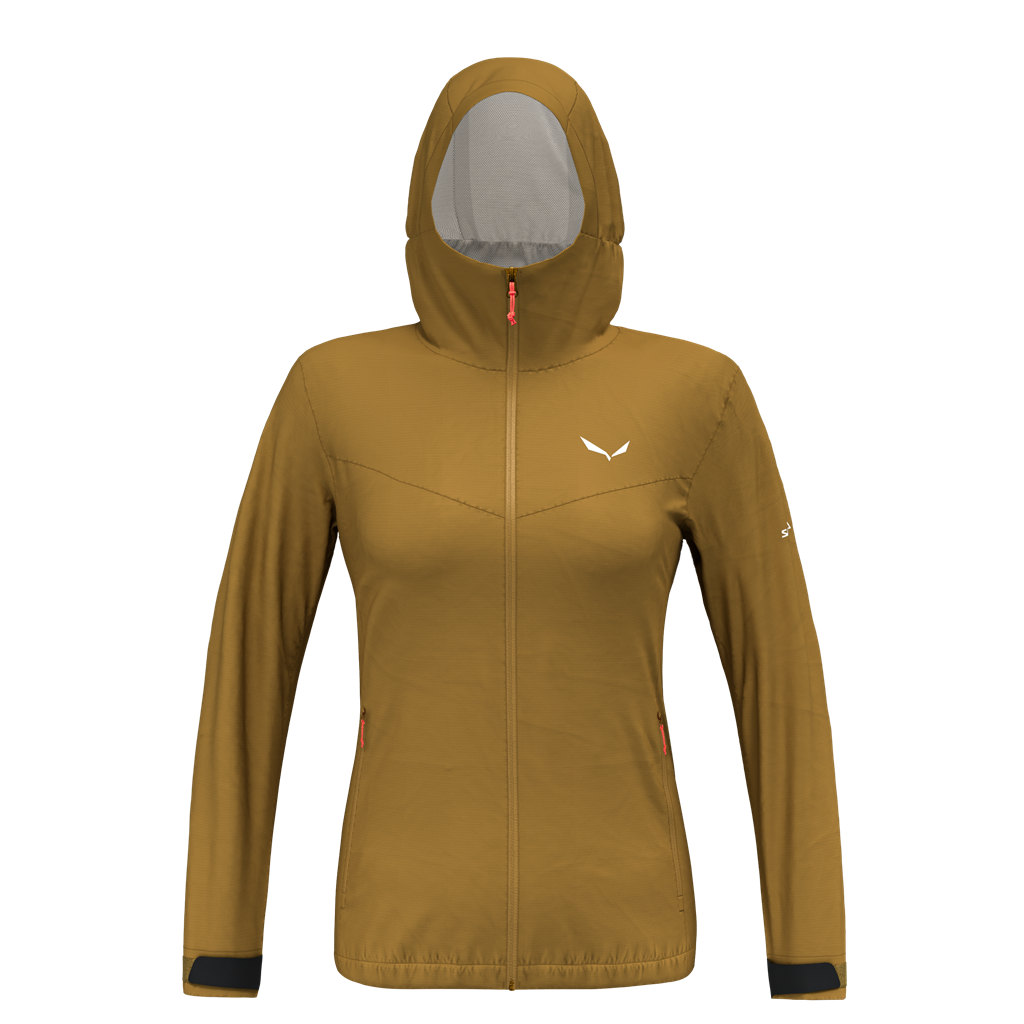 Chaqueta Mujer Puez PTX 2.5 L Salewa Golden Brown
