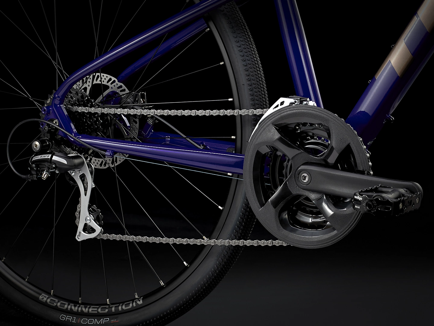 Trek Bicicleta Urbana WSD Dual Sport 2 Purpura - Rideshop