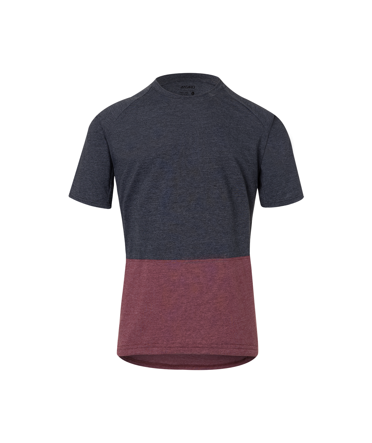 JERSEY HOMBRE GIRO ARC CHARCOAL/MAROON